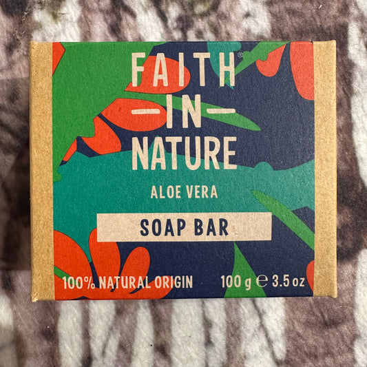 Faith in Nature Handmade soap - Aloe Vera