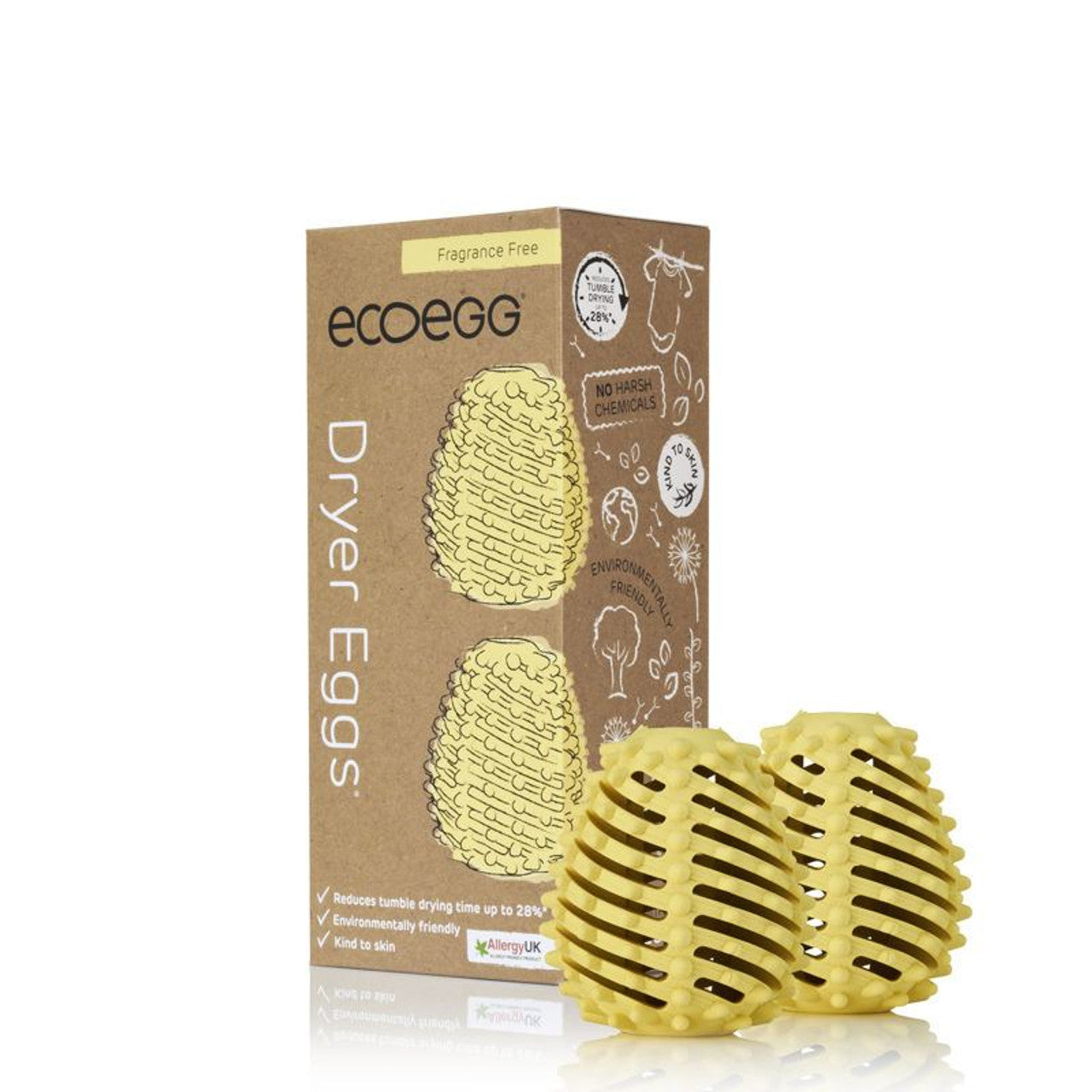 Eco Egg Dryer Eggs - Fragrance Free