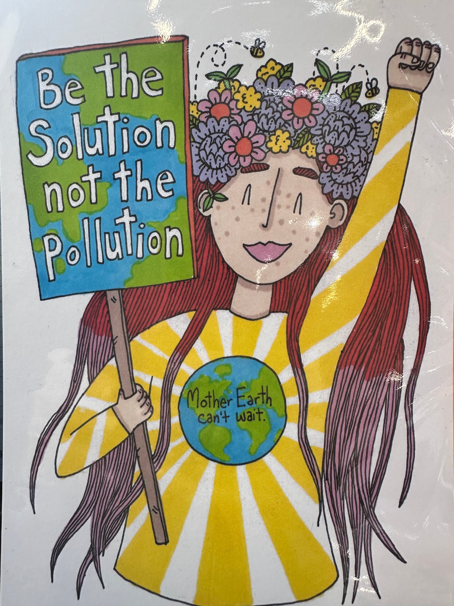 Sarah Cunningham “Be the Solution not the Pollution “A5