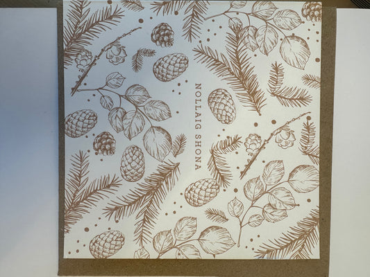 Bold Bunny Cards - Nollaig Shona