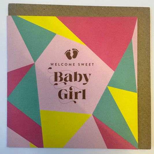 Bold Bunny Cards - Baby Girl