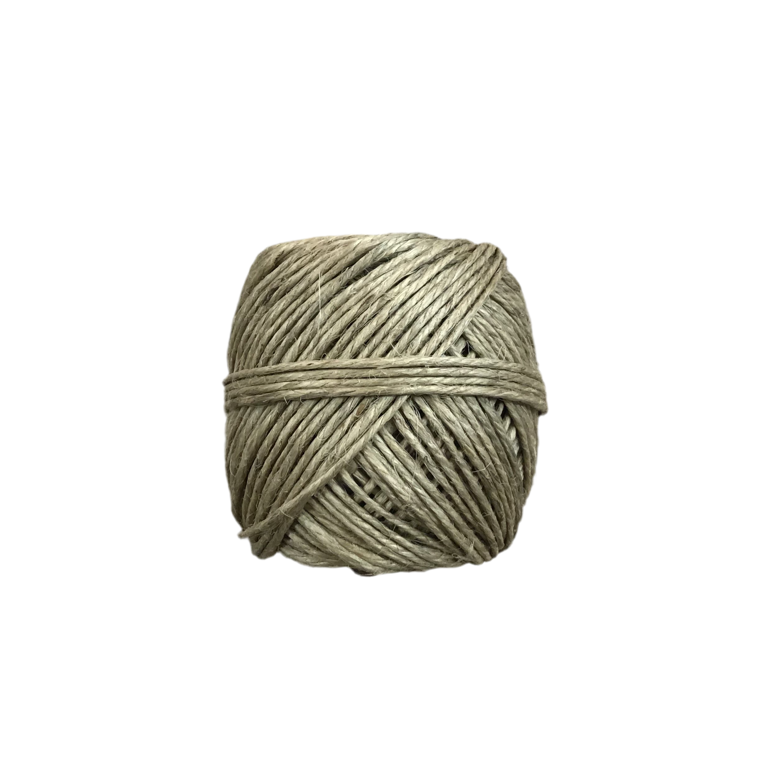 Ball of twine on a white background