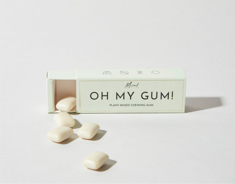 Oh My Gum! Plastic Free Chewing Gum - Mint