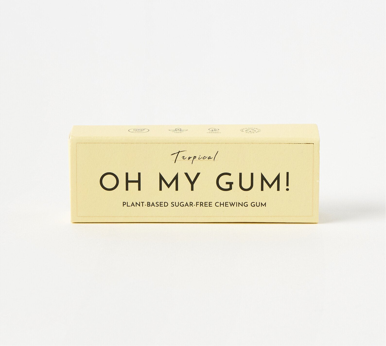 Box of Oh My Gum on a white background