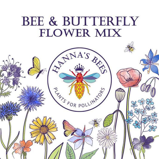 Hanna's Bees & Butterfly Flower Seeds - Plants for Pollinators