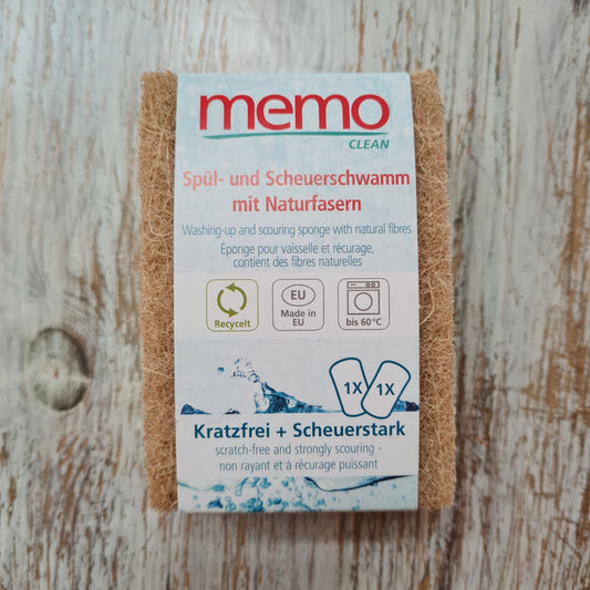 Memo Cleaning Sponges - Natural & Recycled