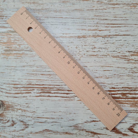 Wooden Ruler 20cm/30cm/40cm