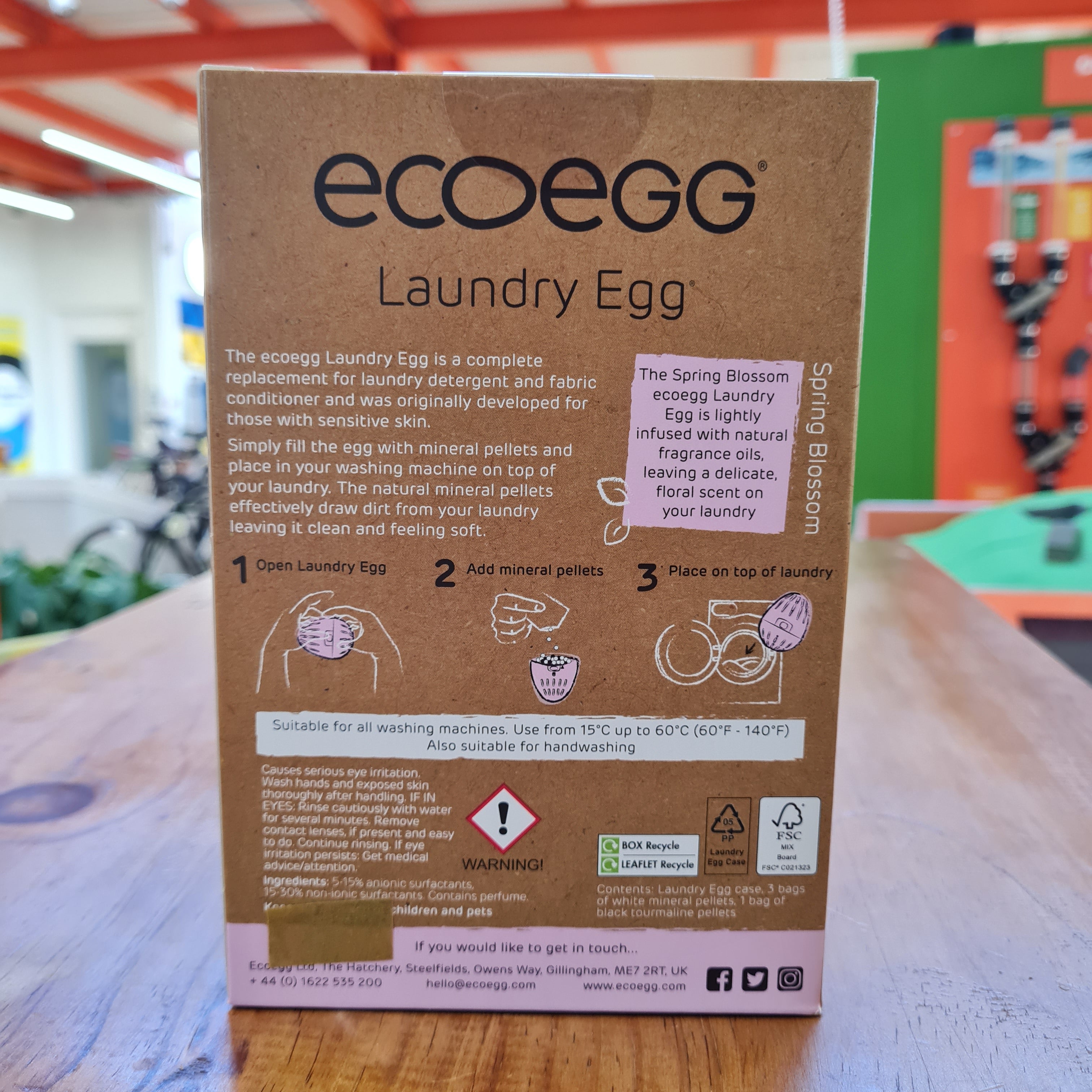 Eco Egg - Reusable Laundry Egg - 70 washes