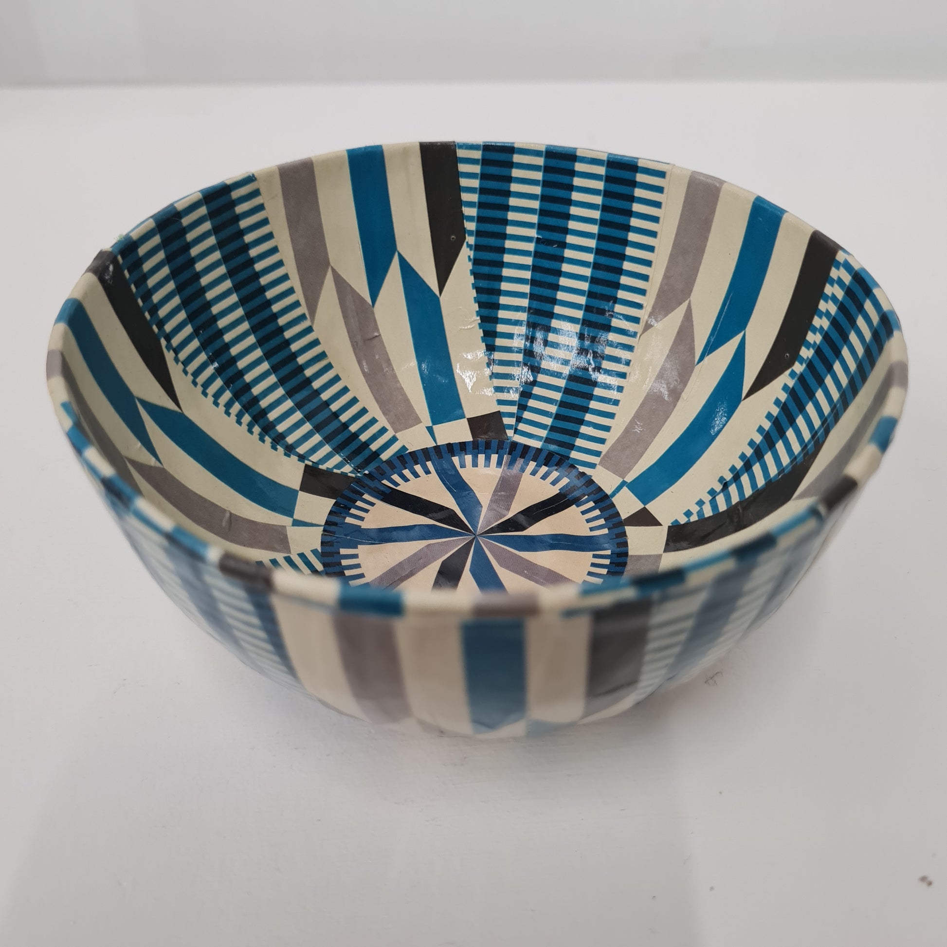 paper mache bowl