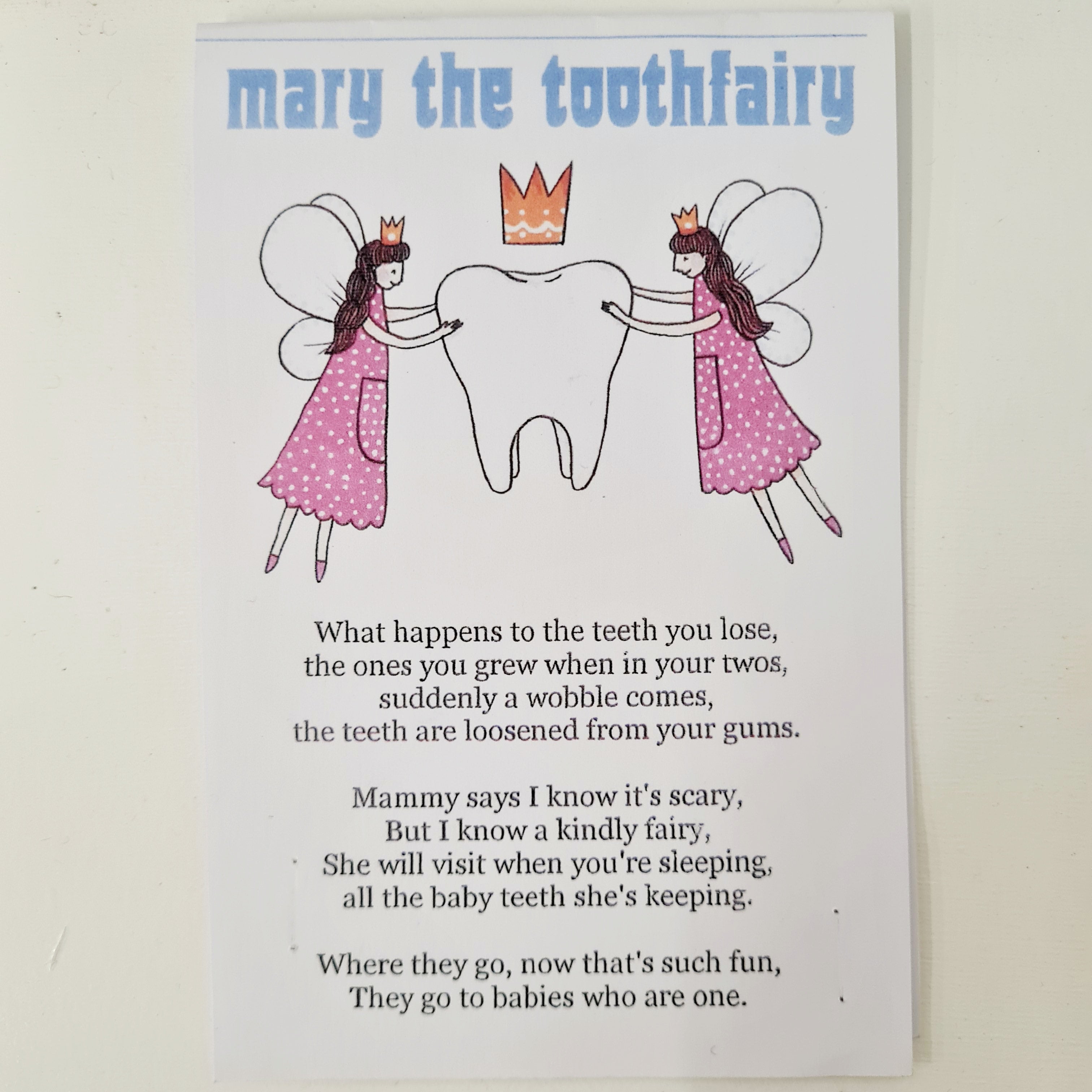 poster of mary the toothfairy