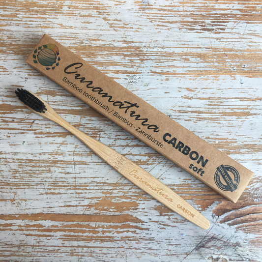 Curanatura Carbon Bamboo Toothbrush Kids